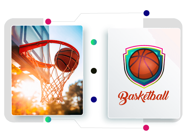 creatore di logo di basket