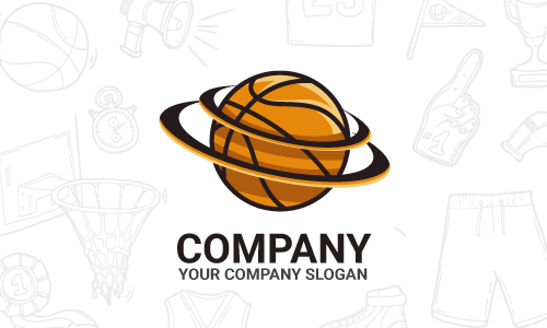 disegno del logo del basket