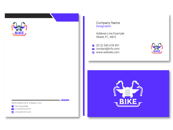 criador de logotipo de bicicleta