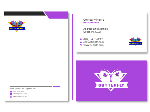 creador de logotipos de mariposas