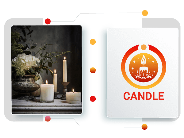 candle logo creator