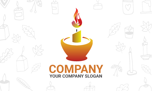 desain logo lilin