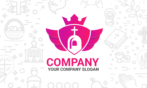 church logo design