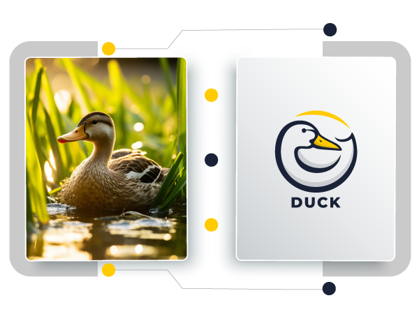 duck logo creator