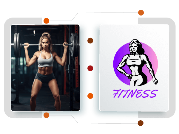 creatore di logo fitness