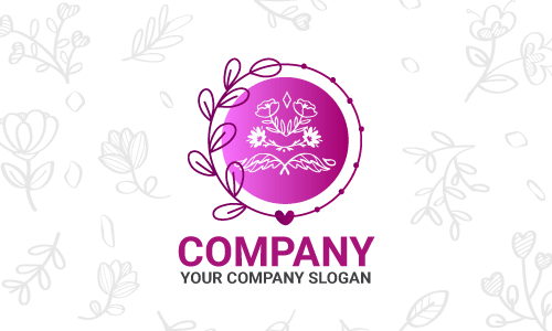 flower logo design