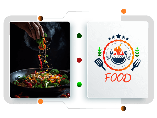 food logo creator