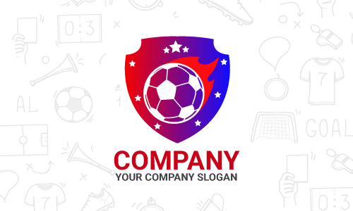 football logo design