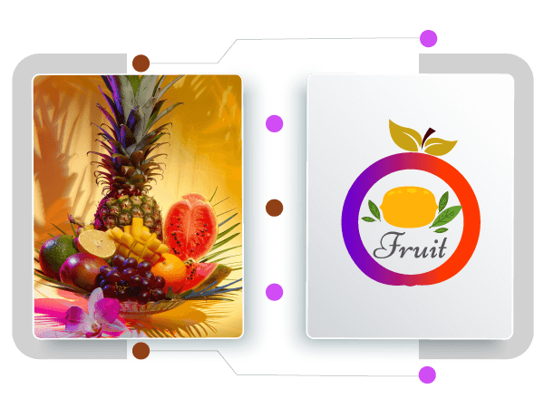 fruit logo creator