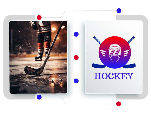 creatore di logo di hockey