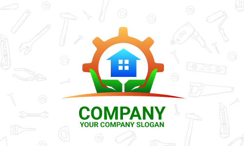 home improvement logo design