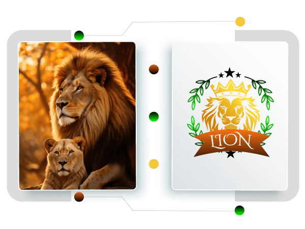 lion logo creator