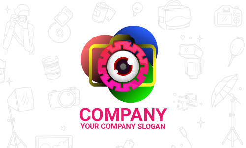 design de logotipo de fotografia