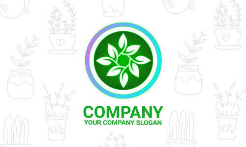 plant logo design