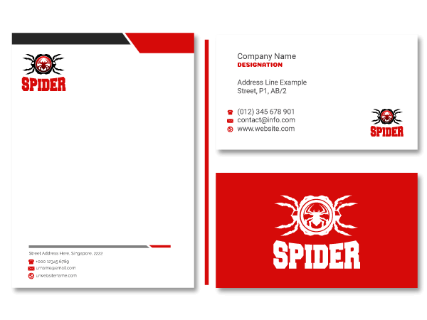 spider logo maker