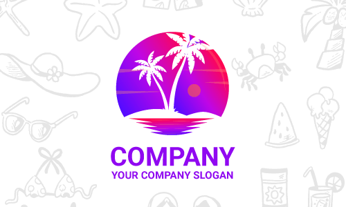 summer logo design