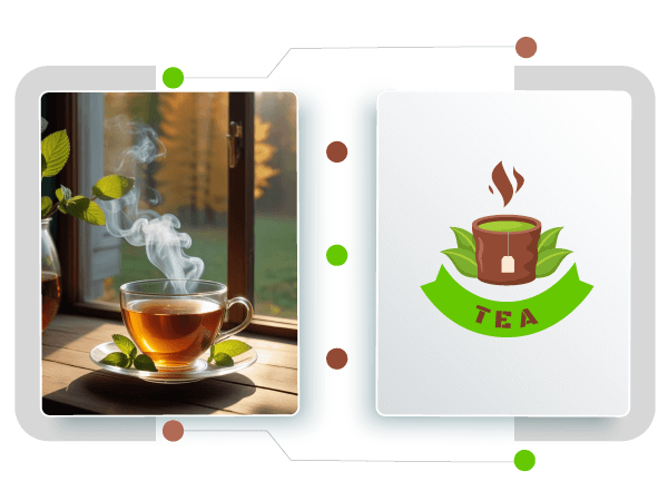 tea logo creator