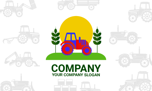 tractor logo design