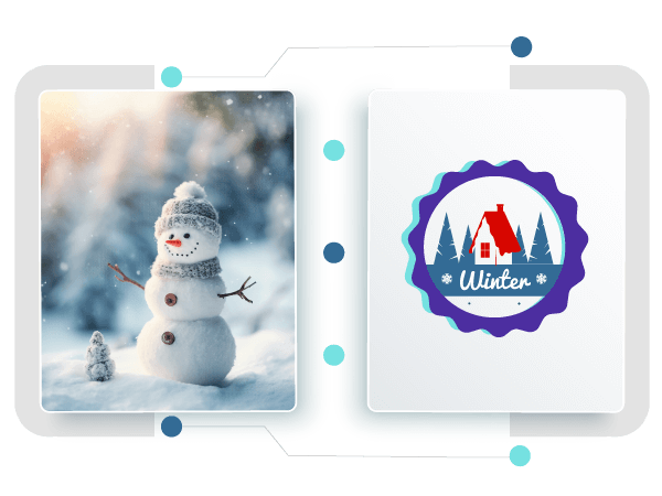 winter logo creator