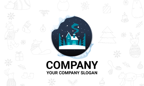 Logo Design für den Winter