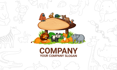 zoo logo design