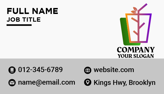 Juice Seller Business Card