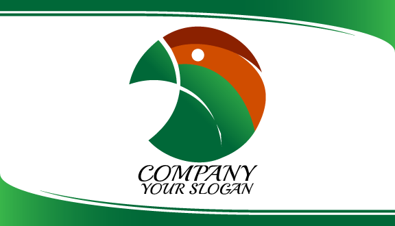 Cartão De Visita Pássaro Abstrato