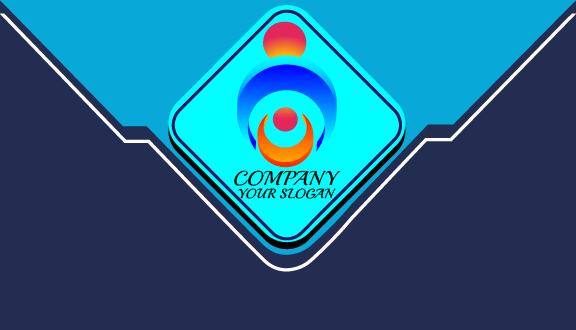 Soyut Tasarım Çocuk Bakımı Kartviziti