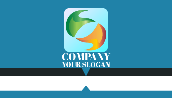 Abstract Paint Strokes Business Card