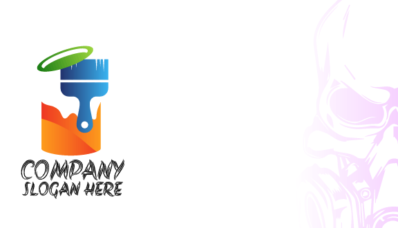 Accomplished Painter Business Card