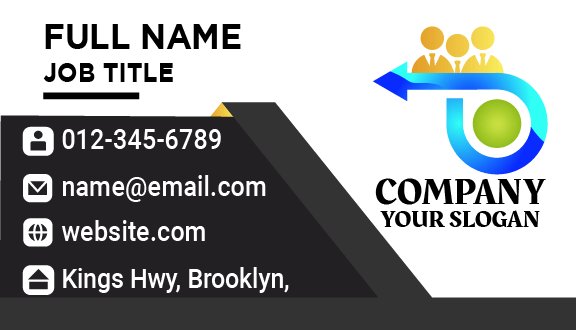 Accountant Team Members Business Card