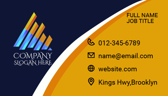 Accounting Company Business Card