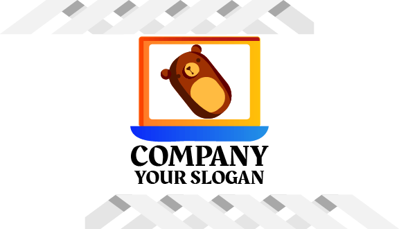 Cartão De Visita Adorável Para Laptop