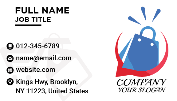 Affordable Retail Business Card