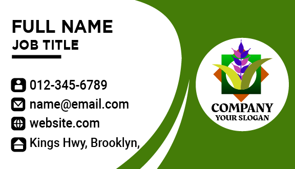 Agriculture Cultivation Business Card