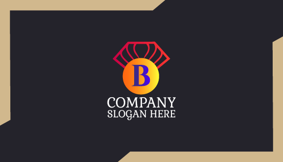 Tarjeta De Presentación De Boutique Con Alfabeto