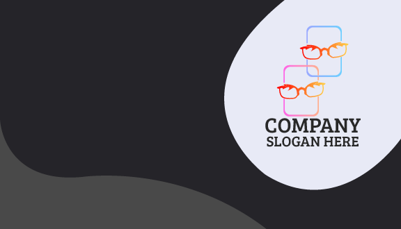 Kartu Nama Kacamata Marah