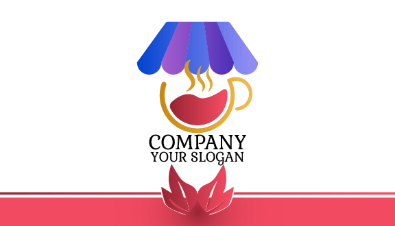 Atractiva Tarjeta De Visita De Salón De Té