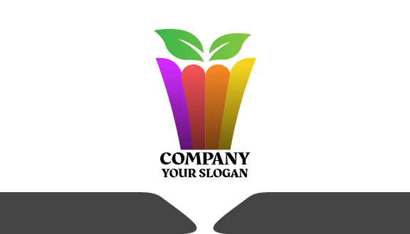 Tarjeta De Presentación De Jugos Llamativa