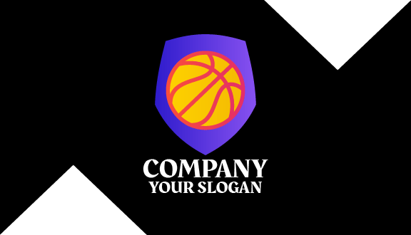 Tarjeta De Presentación Del Campeonato De Baloncesto