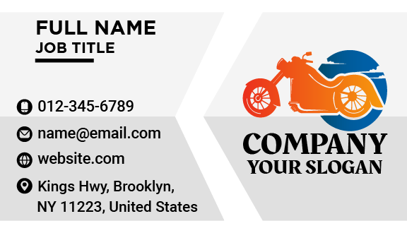 Bike Repair Stand Business Card