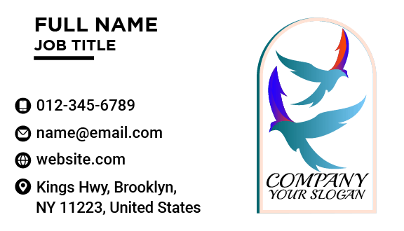 Bird Pet Store Business Card