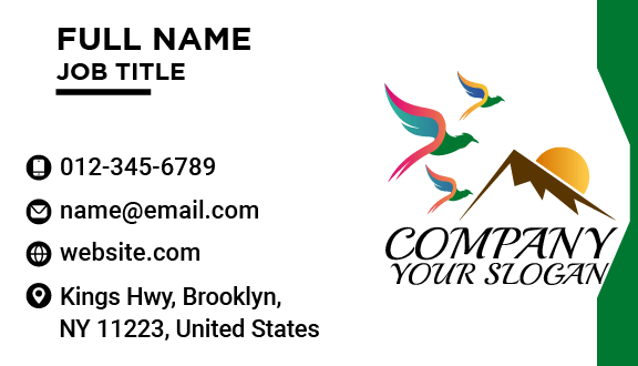 Bird Tourism Business Card