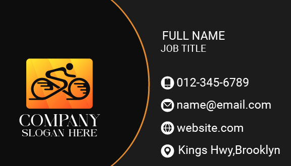 Black Bike Business Card