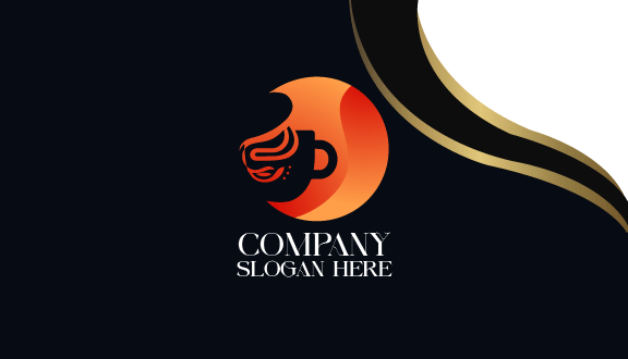 Cartão De Visita Café Preto