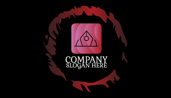 Cartão De Visita Artista Black Pen Nib