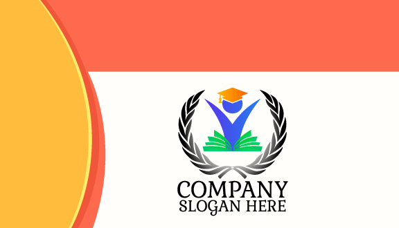 Black Wreath Education Business Card