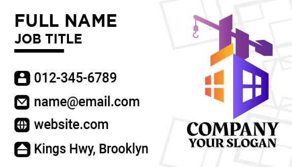 Block Phase Construction Business Card