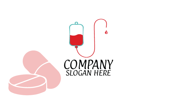 Tarjeta De Presentación Farmacéutica De Banco De Sangre