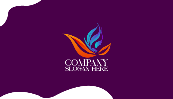 Tarjeta De Presentación Estética Con Encanto Floreciente